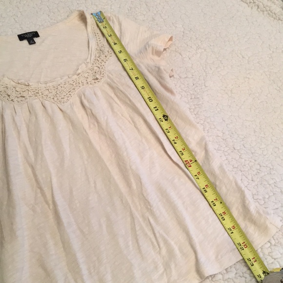Talbots Lacy Tee - Picture 3 of 6
